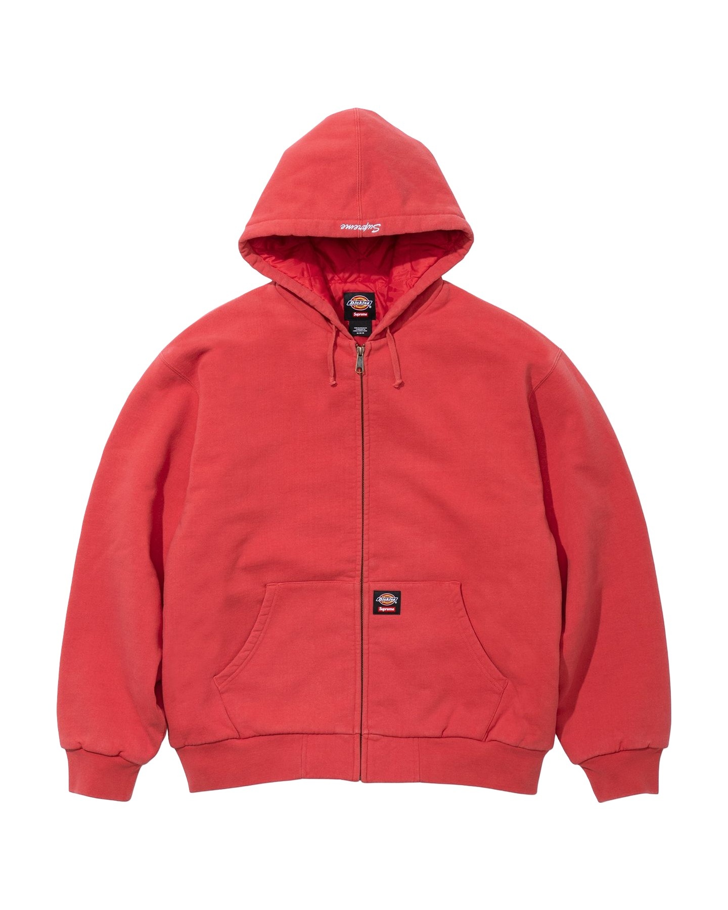 Supreme®/Dickies® Quilted Lined Zip Up Hooded Sweatshirt view 12